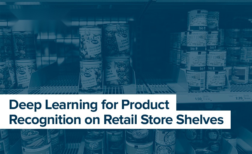Product recognition with deep learning