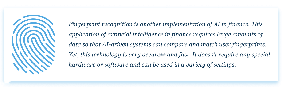 Fingerprint recognition
