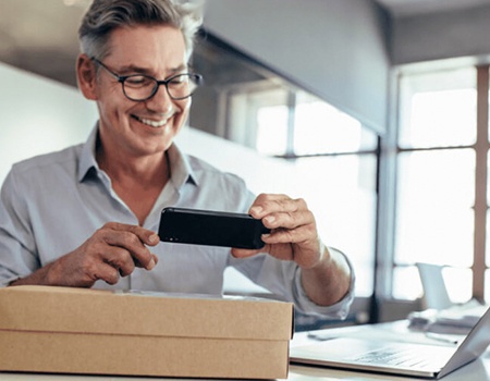 OCR and API for secure infrared brand verification