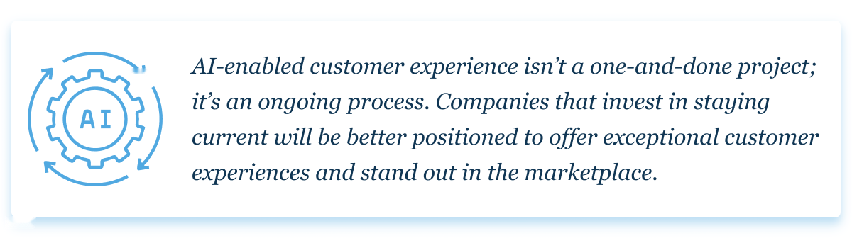 AI customer experience