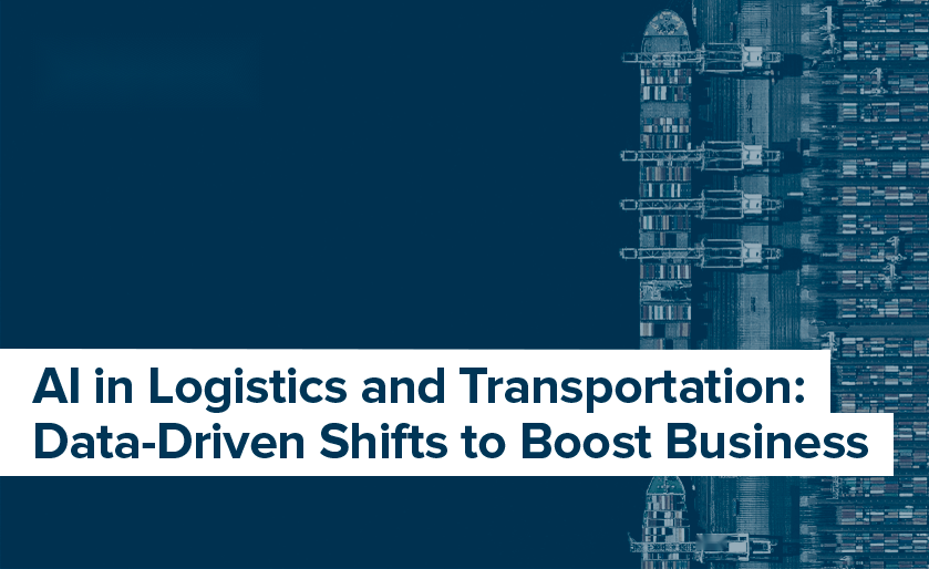 AI in logistics to improve business